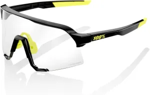 100% S3 Sport Performance Cycling Sunglasses - Vented Baseball, Road Bike, & Triathlon Racing with Interchangeable Lens