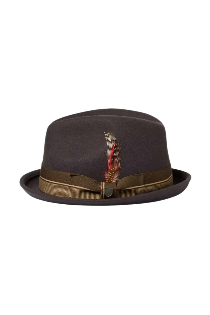 20th Anniversary Gain Fedora | Chocolate/Gold