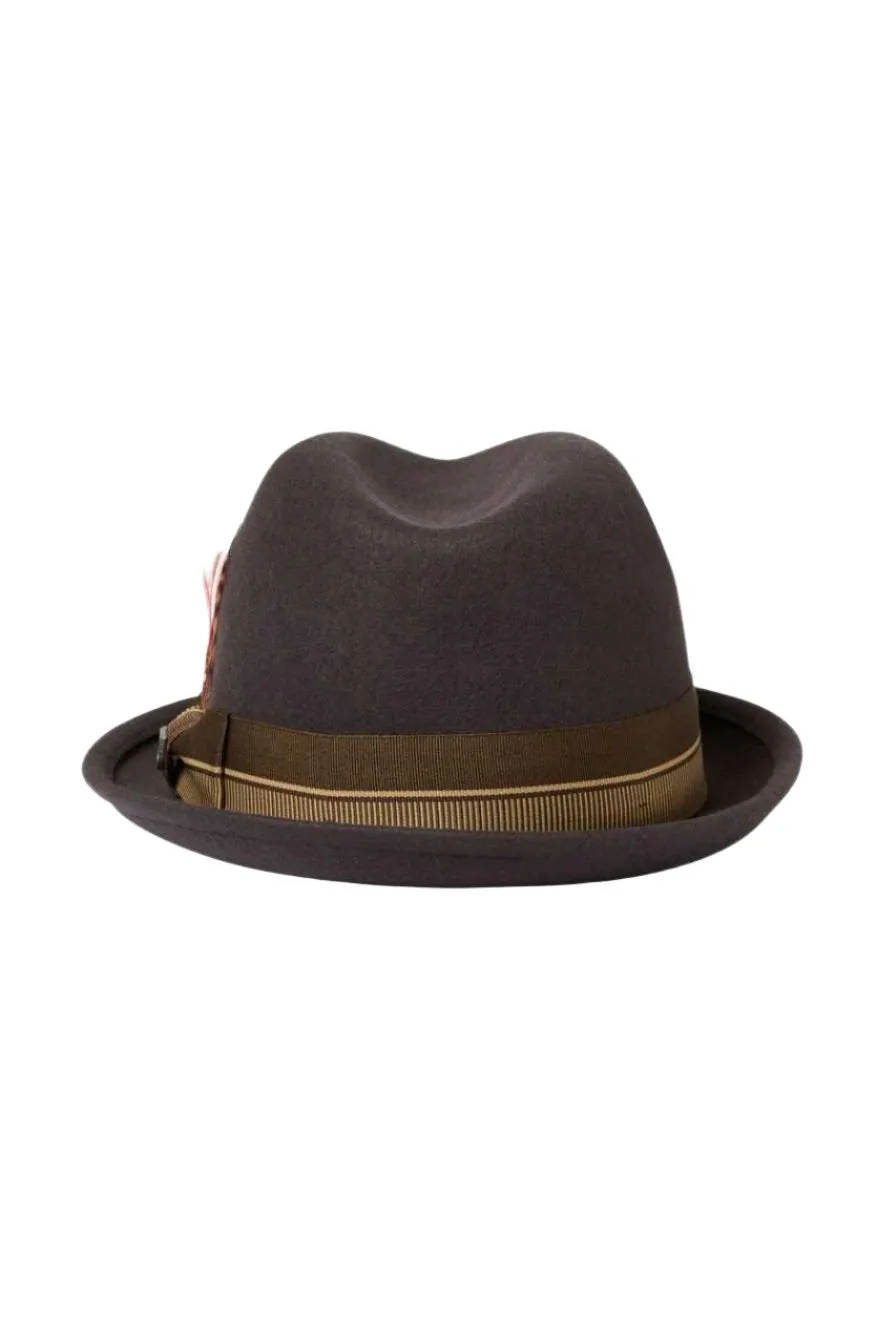 20th Anniversary Gain Fedora | Chocolate/Gold