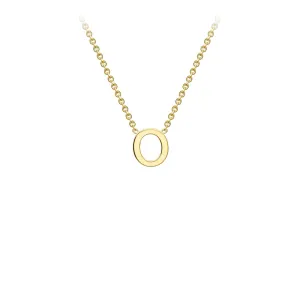 9K Gold 'O' Initial Necklace - 1.19.0164