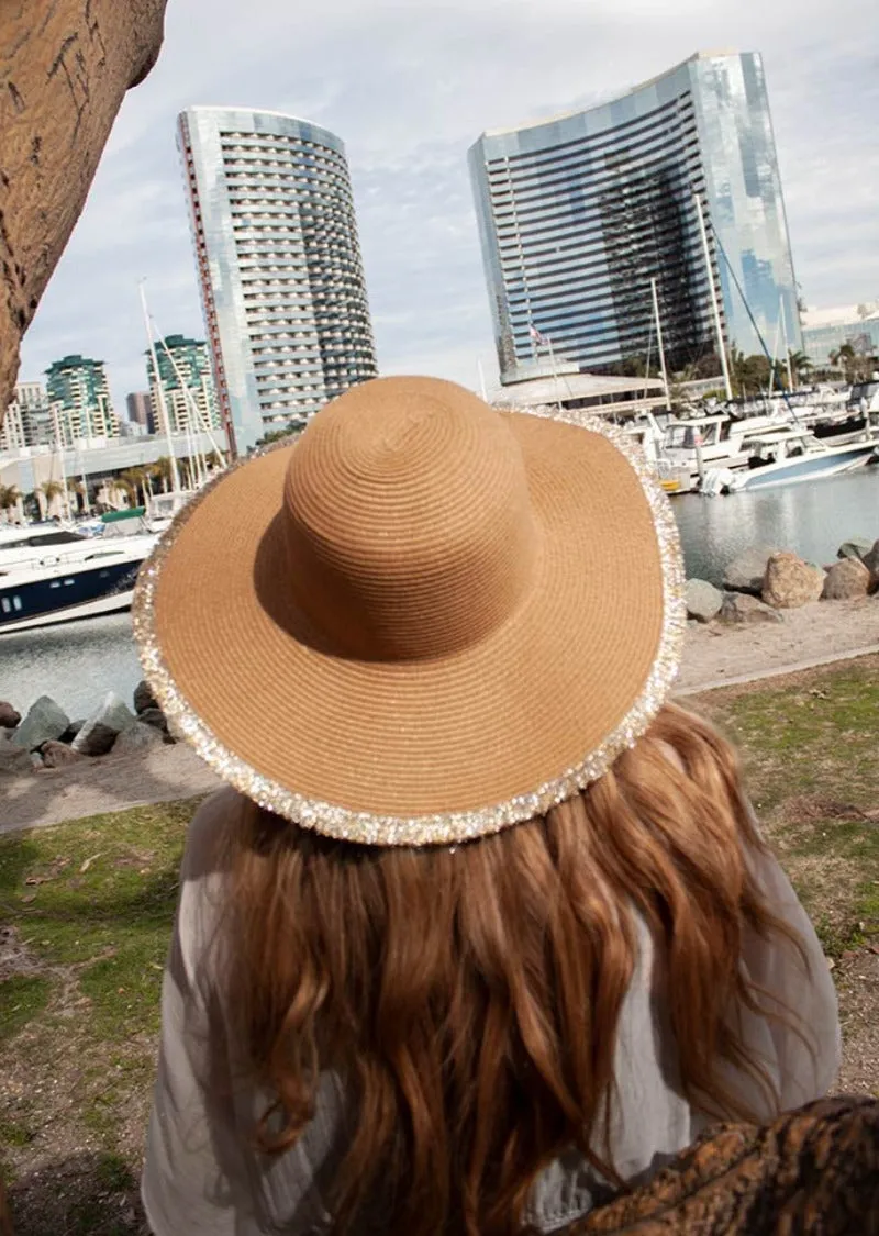 Adriana Wide Brim Summer Hat