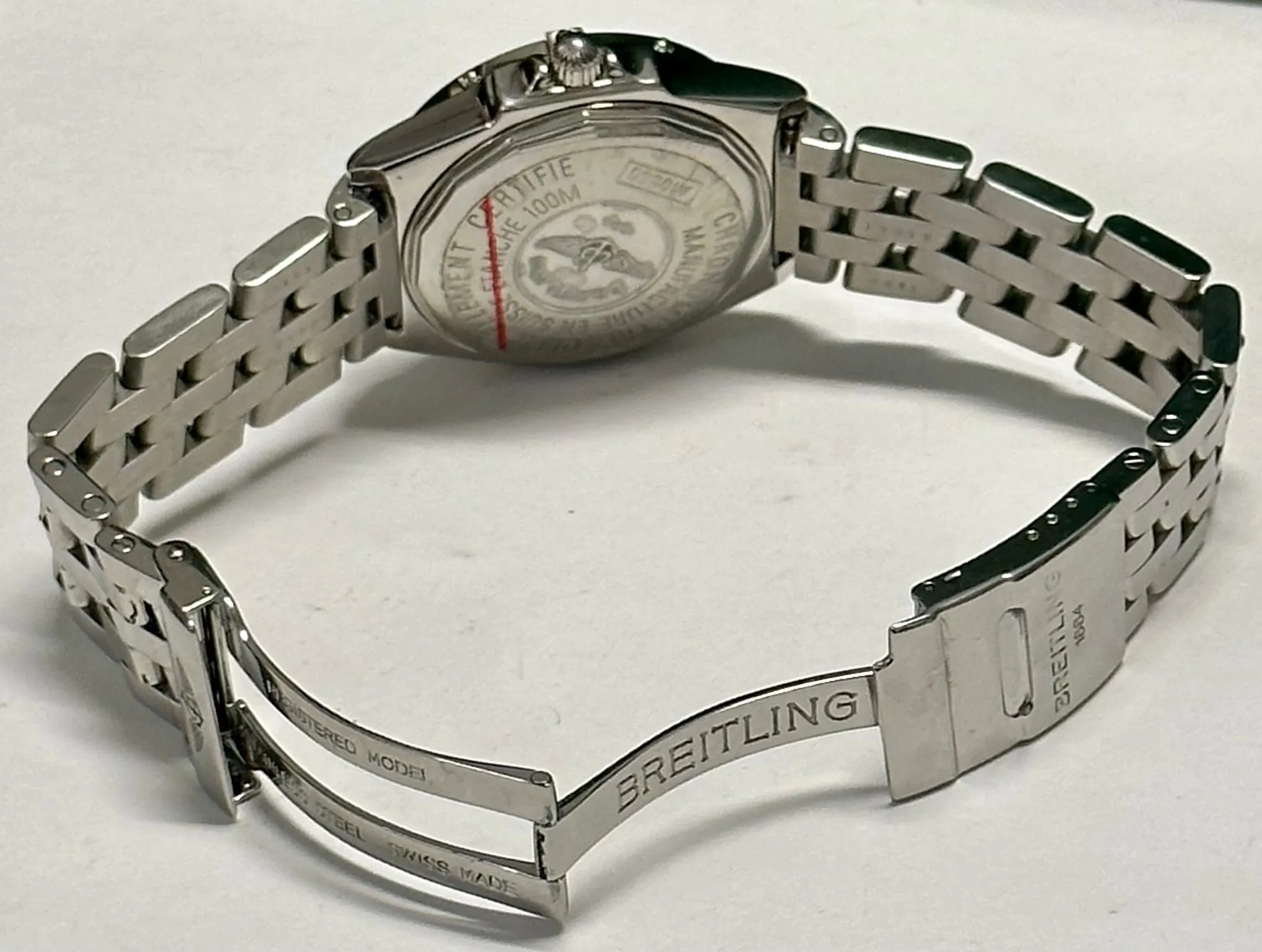 BREITLING Chronometre Stainless Steel Automatic Wristwatch  - $13K APR w/ COA!!!