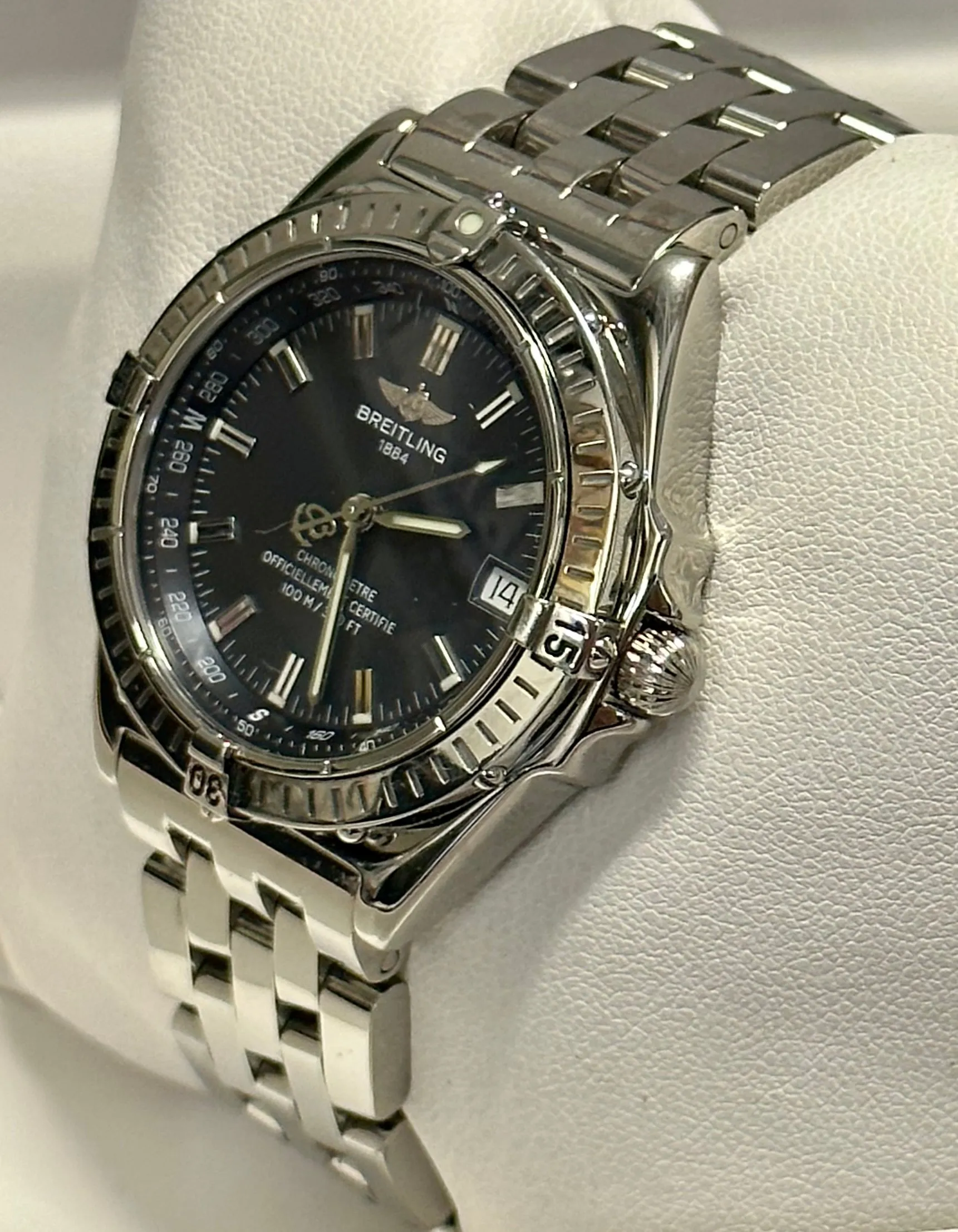 BREITLING Chronometre Stainless Steel Automatic Wristwatch  - $13K APR w/ COA!!!