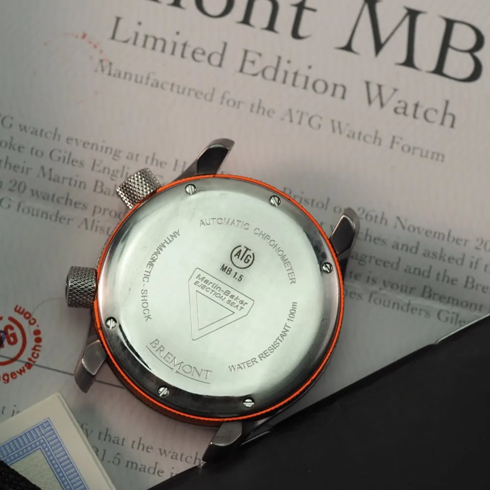 Bremont MB 1.5 ATG Vintage Watches (2010)