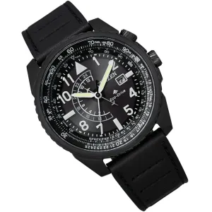 Citizen Promaster Sky Eco-Drive Nighthawk WR200m Divers Watch BJ7135-02E