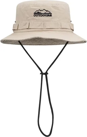 Clakllie Sun Hats for Women Men UV Protection Boonie Hats Summer Safari Jungle Hat Fishing Beach Hats UPF 50  Camping Hats