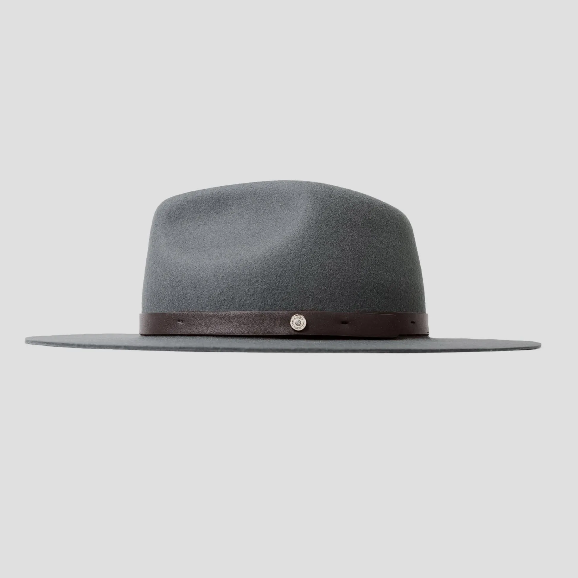 Dapper Men's Felt Fedora Hat – Brown