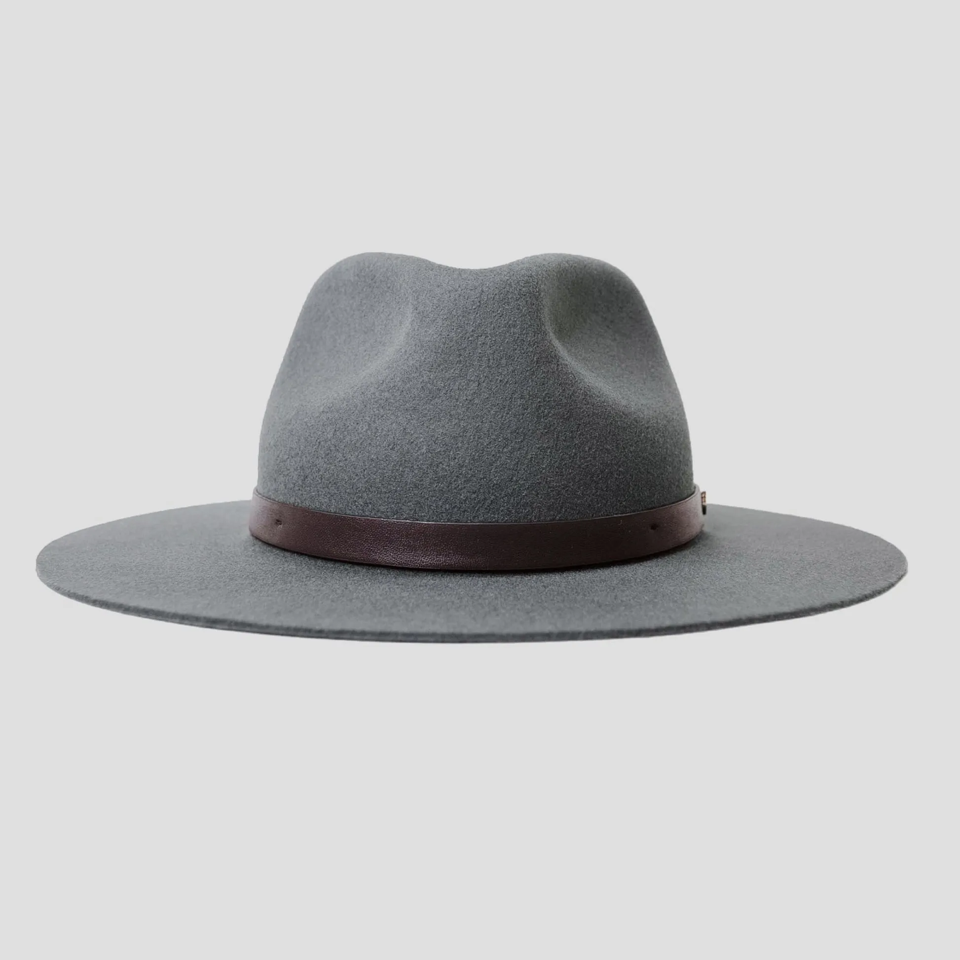 Dapper Men's Felt Fedora Hat – Brown