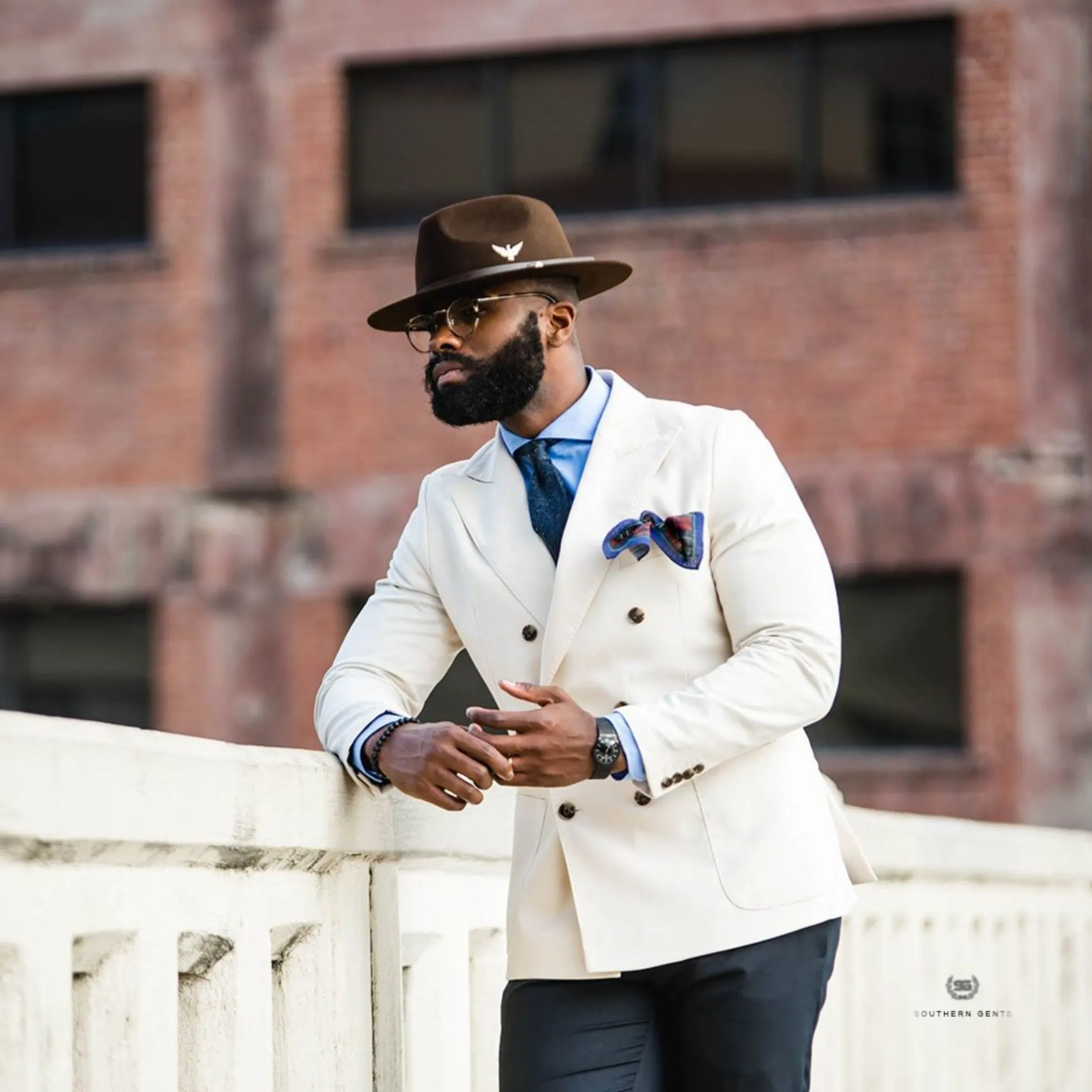 Dapper Men's Felt Fedora Hat – Brown