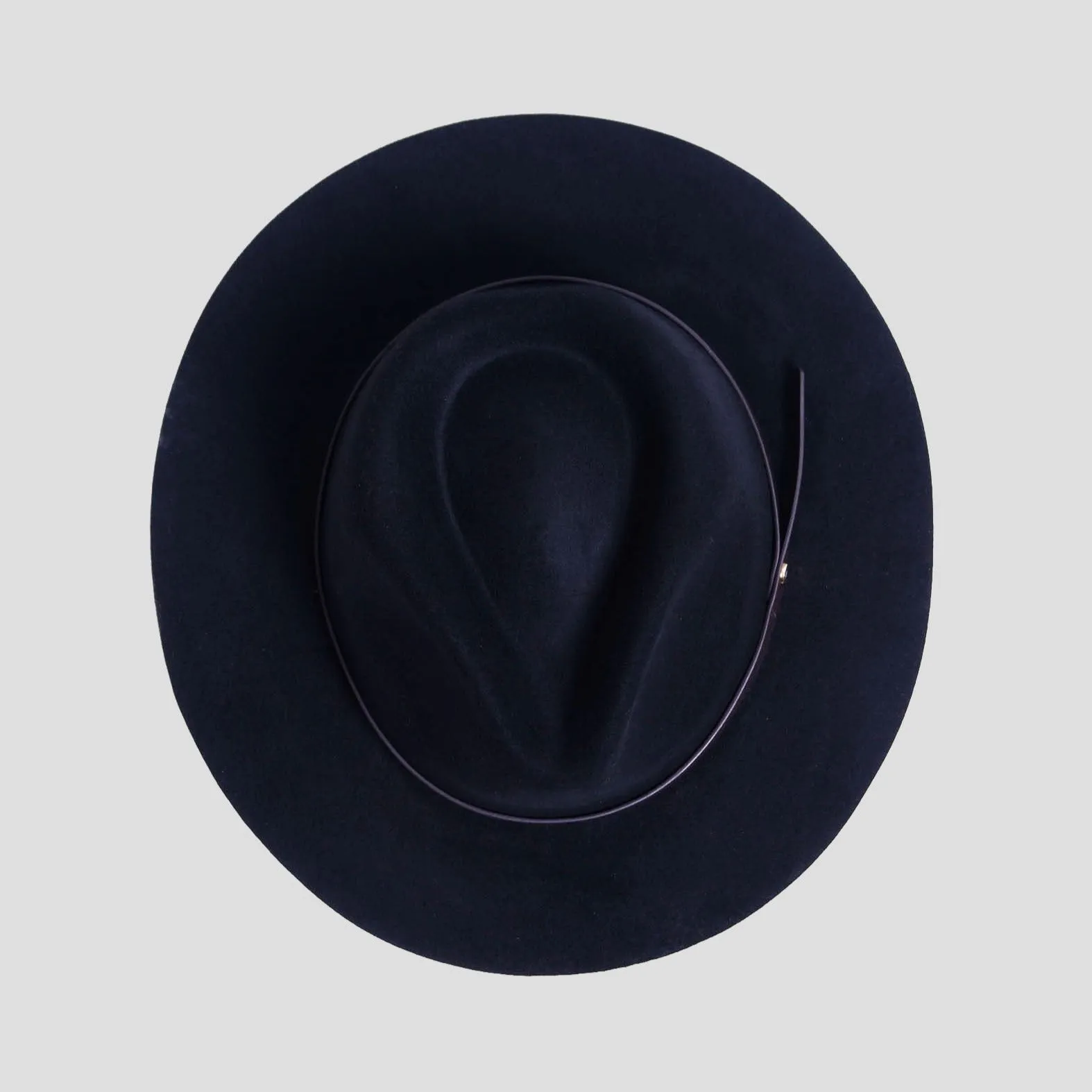 Dapper Men's Felt Fedora Hat – Brown