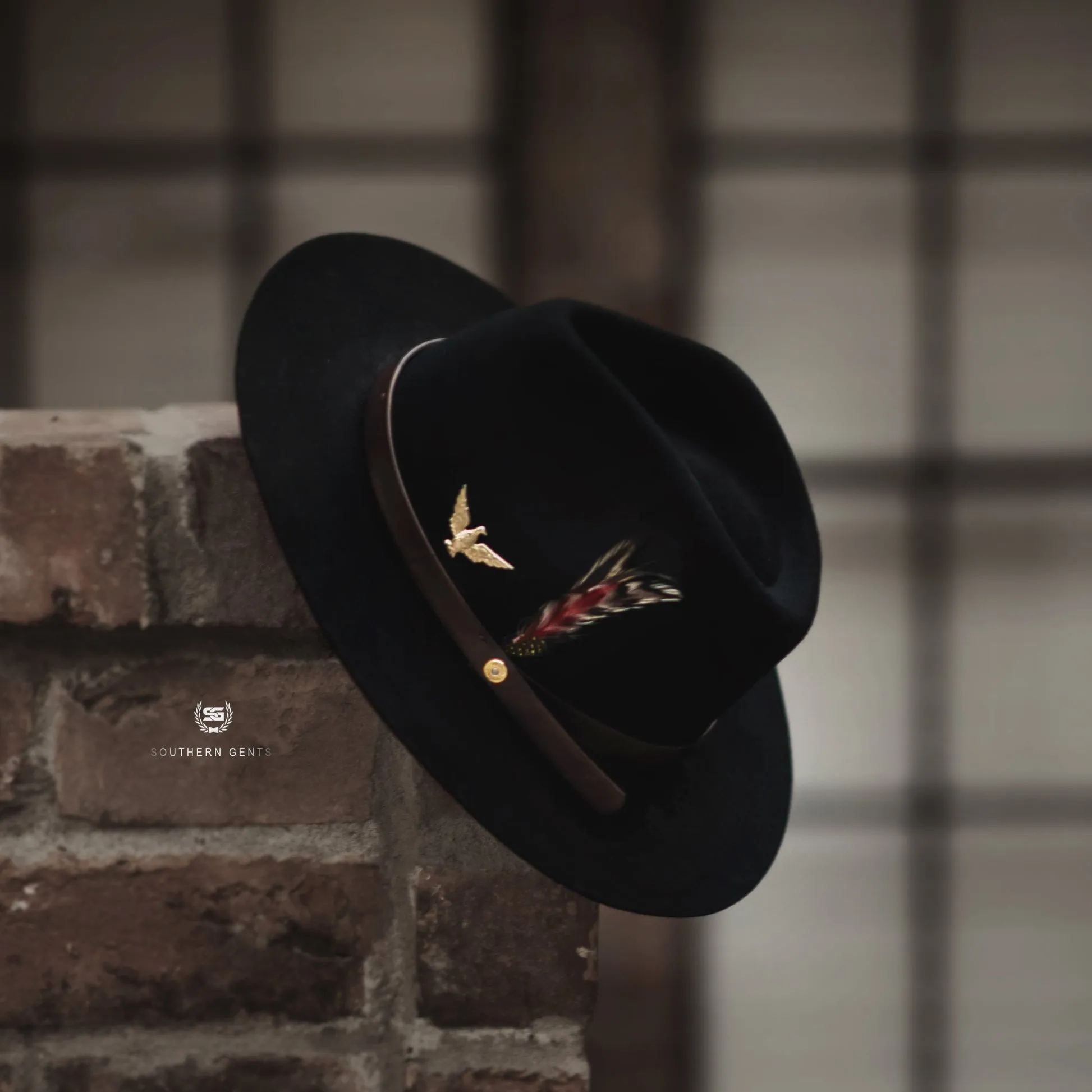 Dapper Men's Felt Fedora Hat – Brown