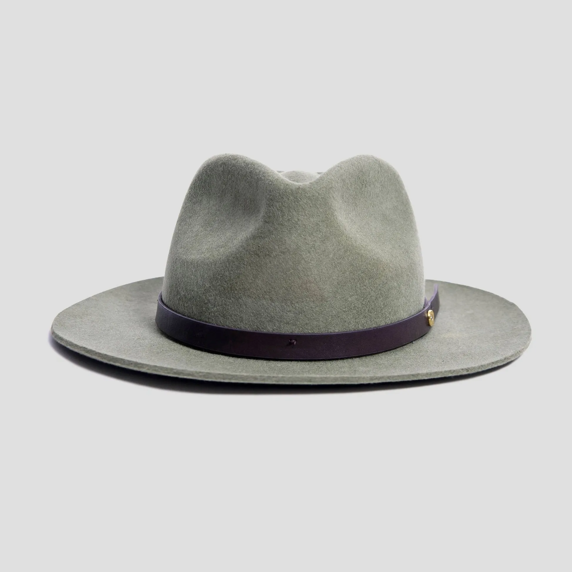 Dapper Men's Felt Fedora Hat – Brown