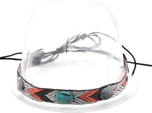 Hat Band for Womens Cowboy Hat, Replacement Hat Belts for Cowboy Fedora Hat Bands Leather Hat Bands