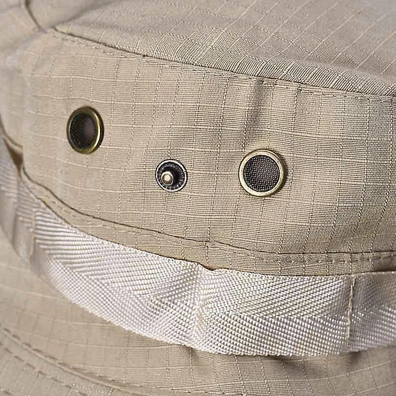 Hats Canvas Hunting Fishing Wide Brim Cap And Military Bucket Hat
