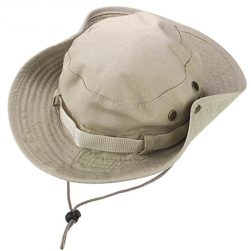 Hats Canvas Hunting Fishing Wide Brim Cap And Military Bucket Hat