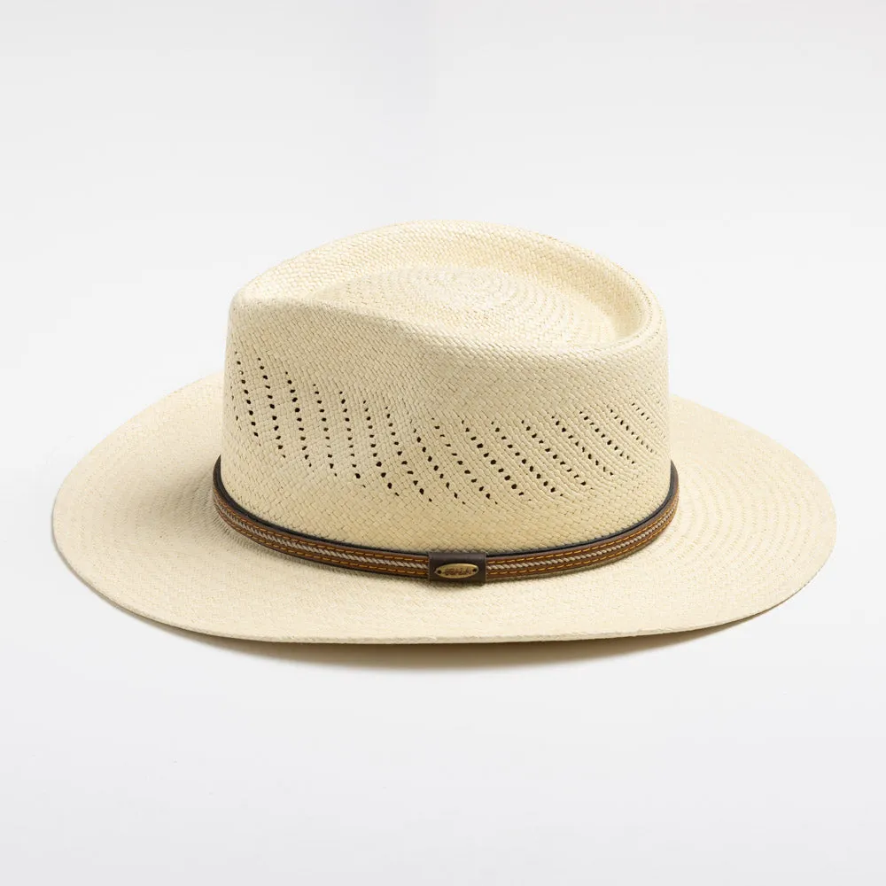 Heritage Classic Fedora Panama Straw Hat Outback- Muirfield