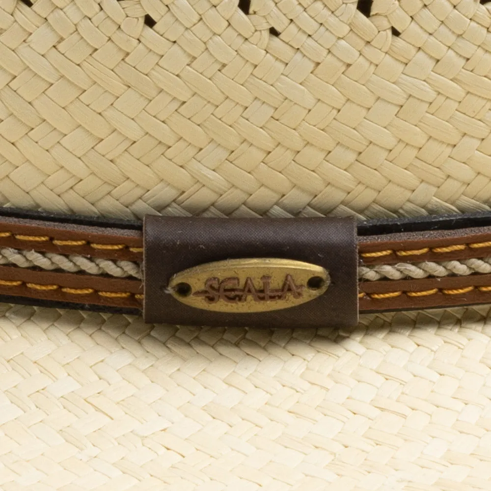 Heritage Classic Fedora Panama Straw Hat Outback- Muirfield