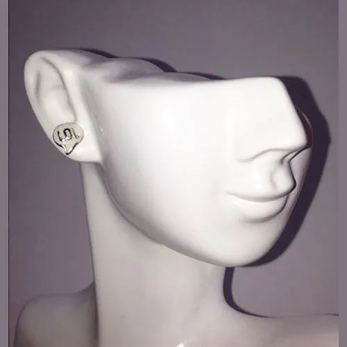 LOL Sterling Silver Stud Earrings
