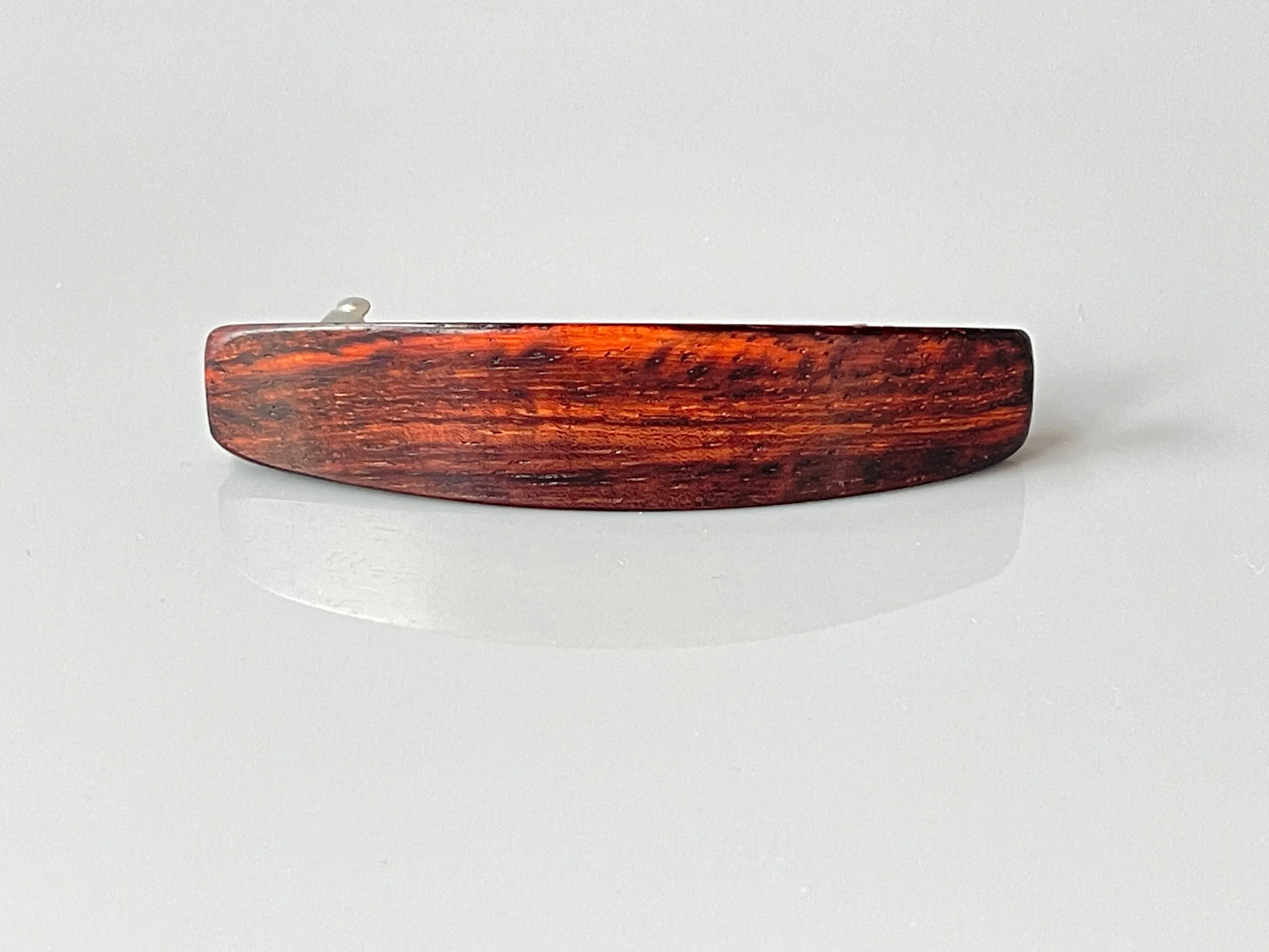Medium Rosewood Hair Clip