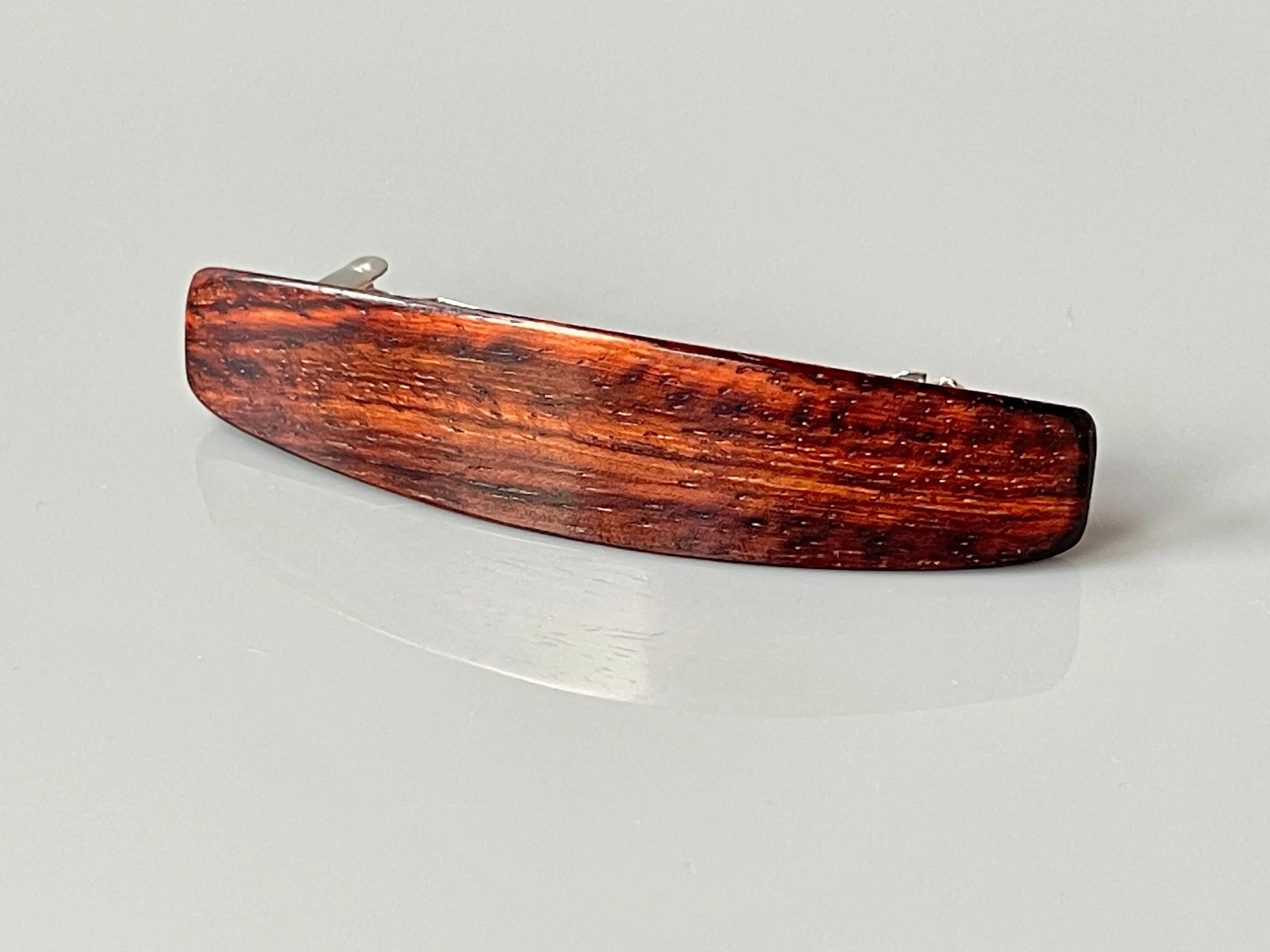 Medium Rosewood Hair Clip