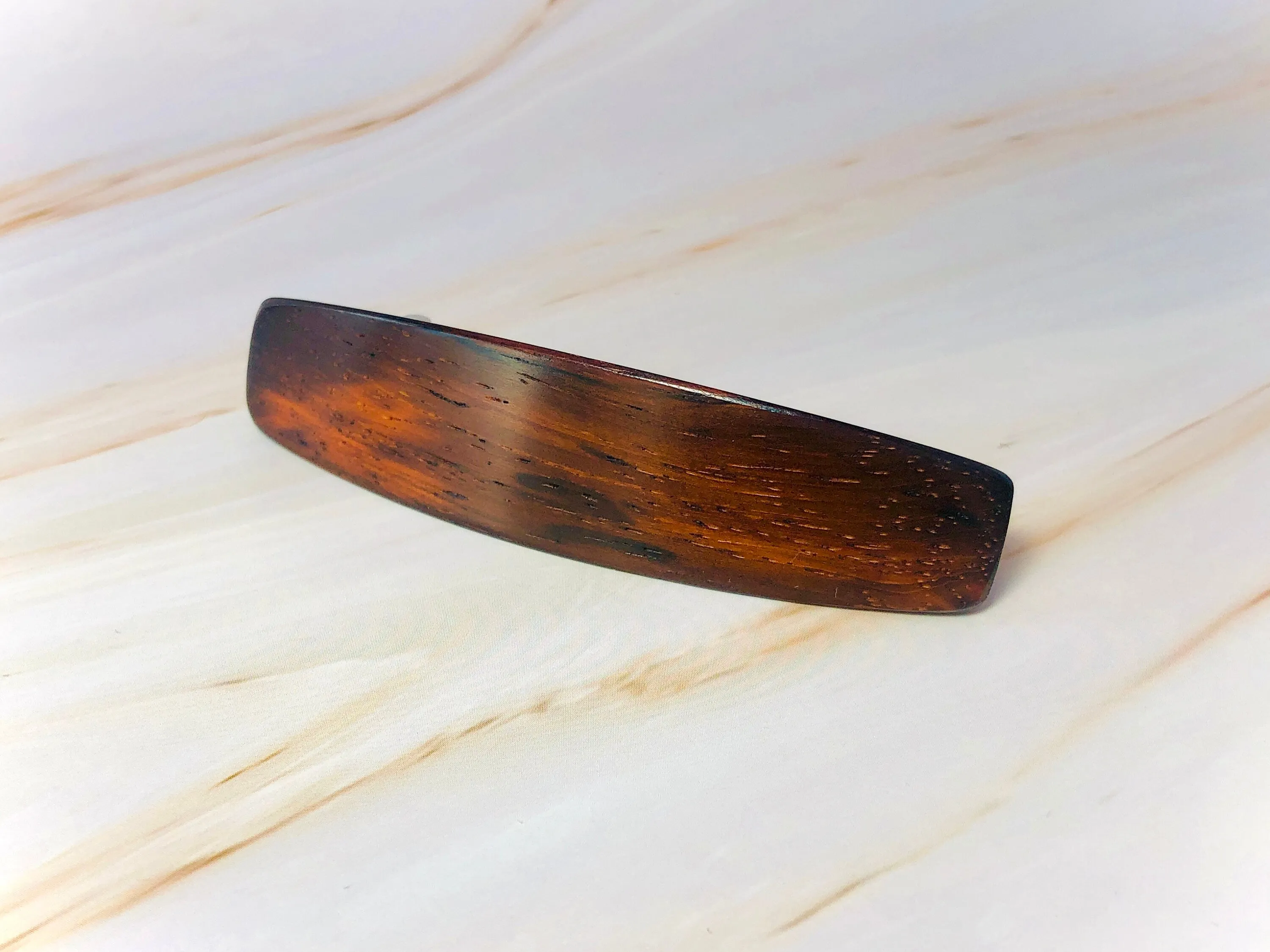 Medium Rosewood Hair Clip