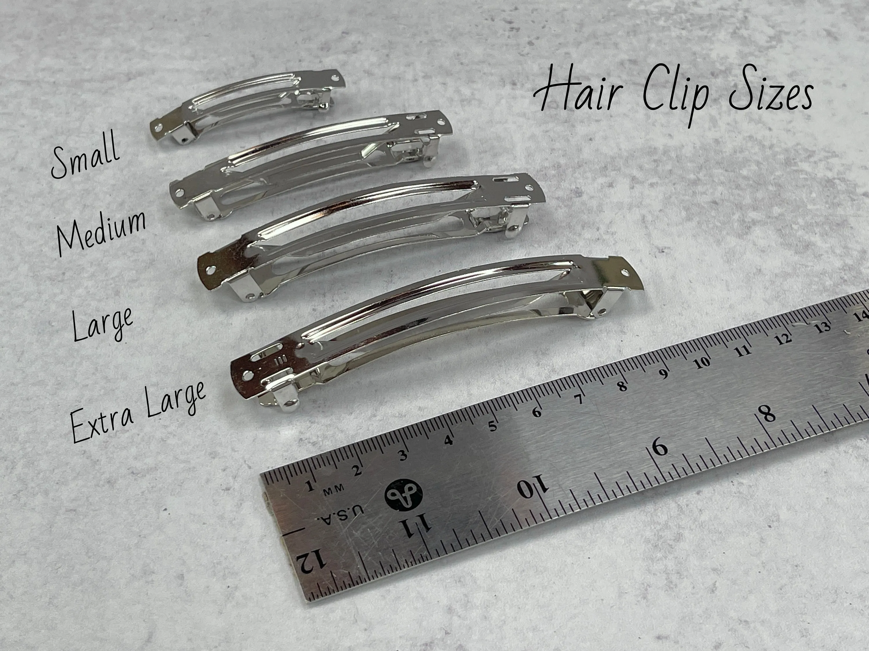 Medium Rosewood Hair Clip