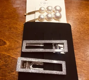 New Nordstrom Item! Cara New York & Natasha Hair clip 4 piece set!
