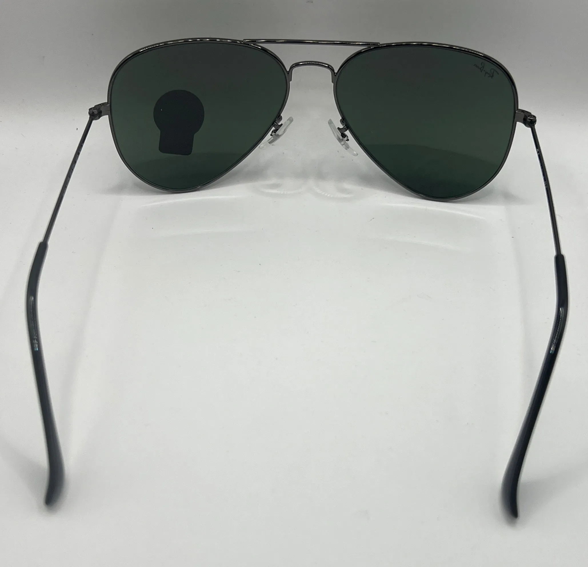 Ray-Ban Aviator RB3025 W0879 3N TR Sunglasses - Gunmetal Frame, Green Classic Lens
