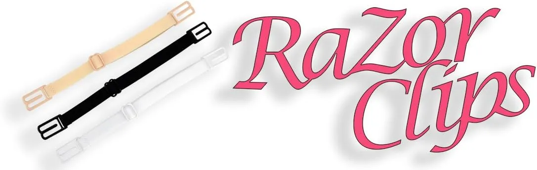 RAZOR Bra Strap Clips Holder Womens