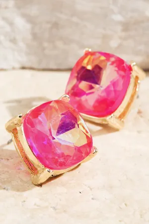 Star Bright, Star Light Stud Earring in Pink *