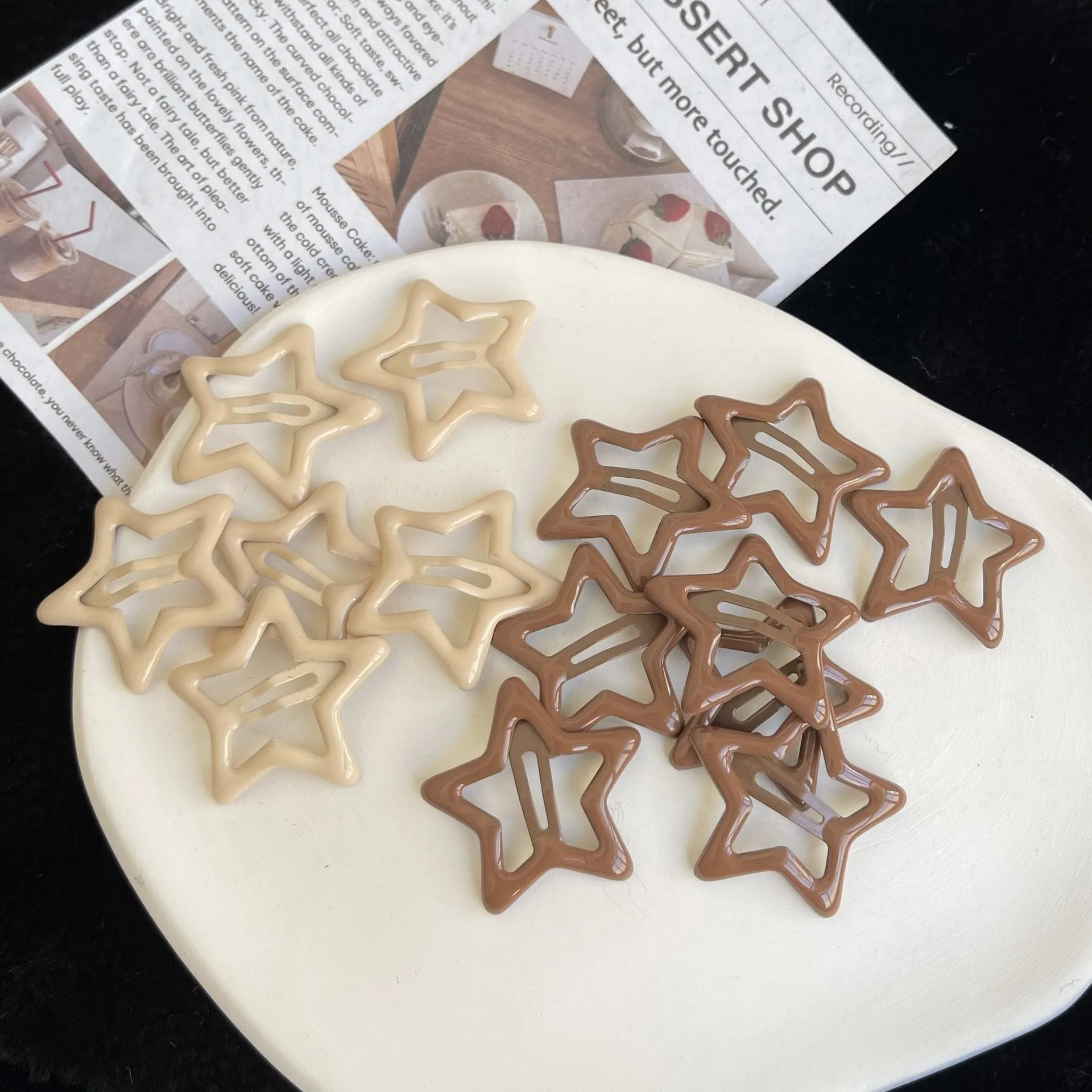 Starry Star Hair Barrettes