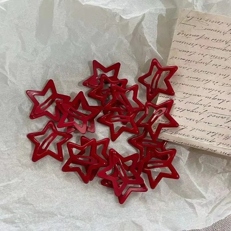 Starry Star Hair Barrettes
