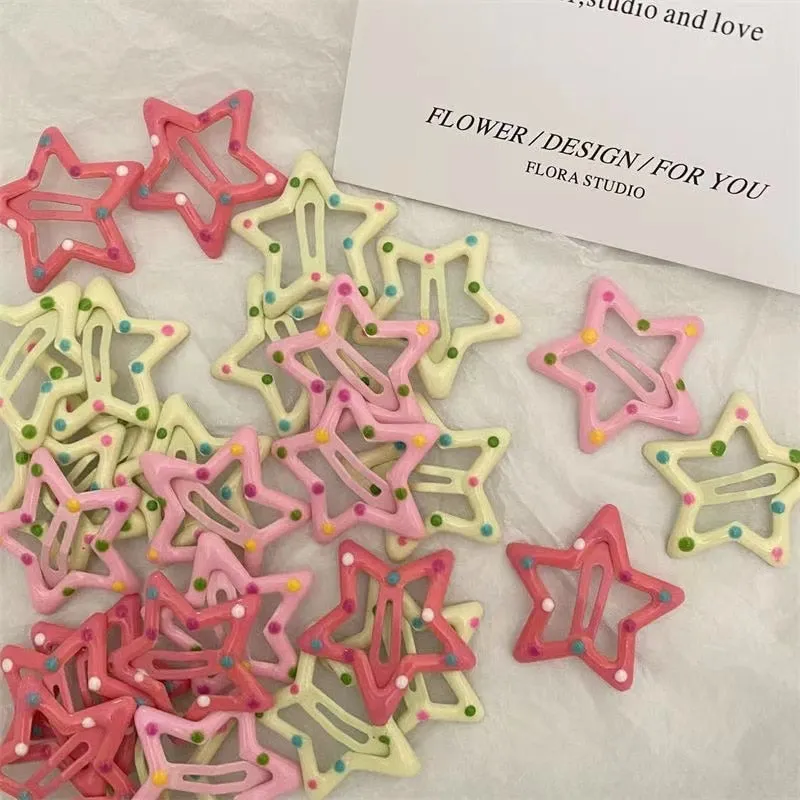 Starry Star Hair Barrettes