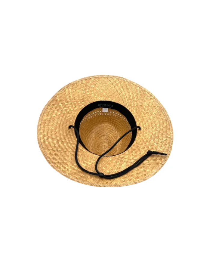 Sundaze Palm Straw Sun Hat – Eco-Friendly, Wide Brim, Adjustable