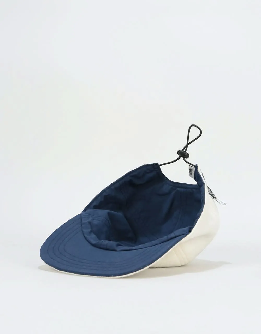 The North Face Reversible Fleece Norm Cap - Montague Blue/Vintage White