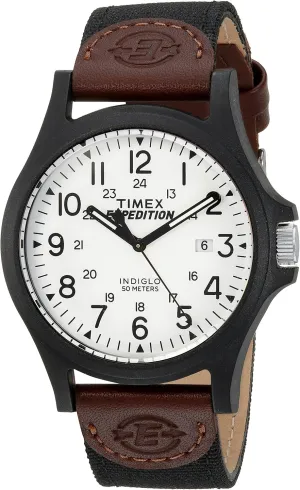 Timex Men's Expedition Acadia 40mm Watch  Triple Black