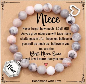 TONY & SANDY Unique Gifts for Women, Mom, Daughter, Wife, Friends, Sister, Aunt, Grandma - Beaded Bracelets for Women Teen Girls Jewelry on Birthday Christmas Graduation Easter