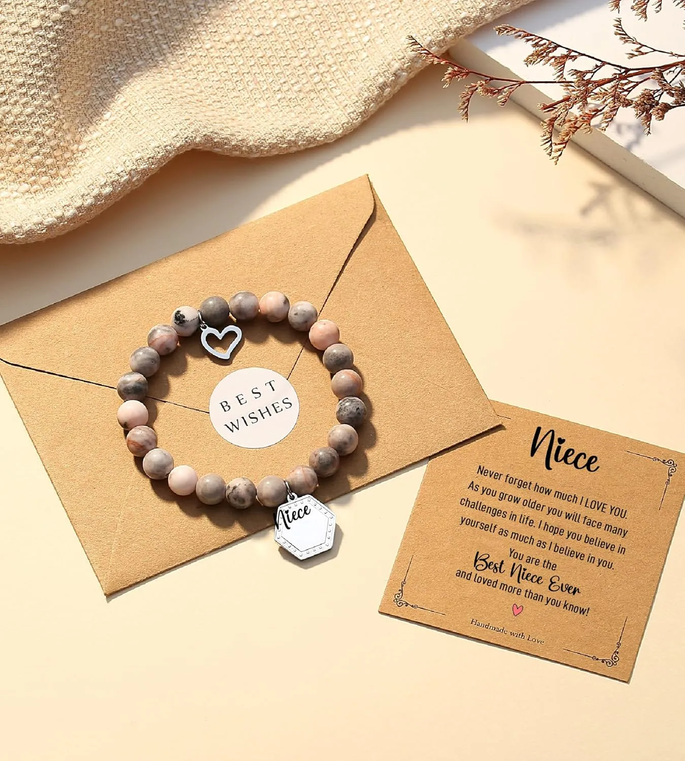 TONY & SANDY Unique Gifts for Women, Mom, Daughter, Wife, Friends, Sister, Aunt, Grandma - Beaded Bracelets for Women Teen Girls Jewelry on Birthday Christmas Graduation Easter