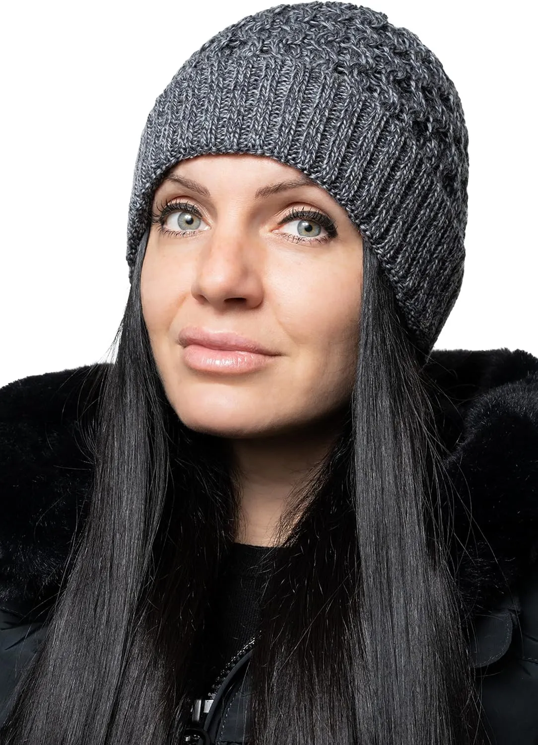 Unisex Beanie 100% Merino Wool Hat Soft and Warm Winter Hat