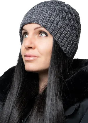Unisex Beanie 100% Merino Wool Hat Soft and Warm Winter Hat
