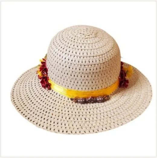 Wide Brim Sunflower Hat